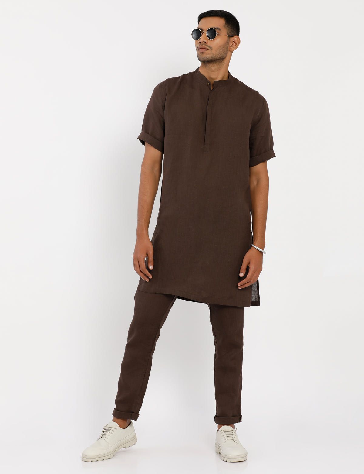 AAVIS KURTA BROWN - image 6