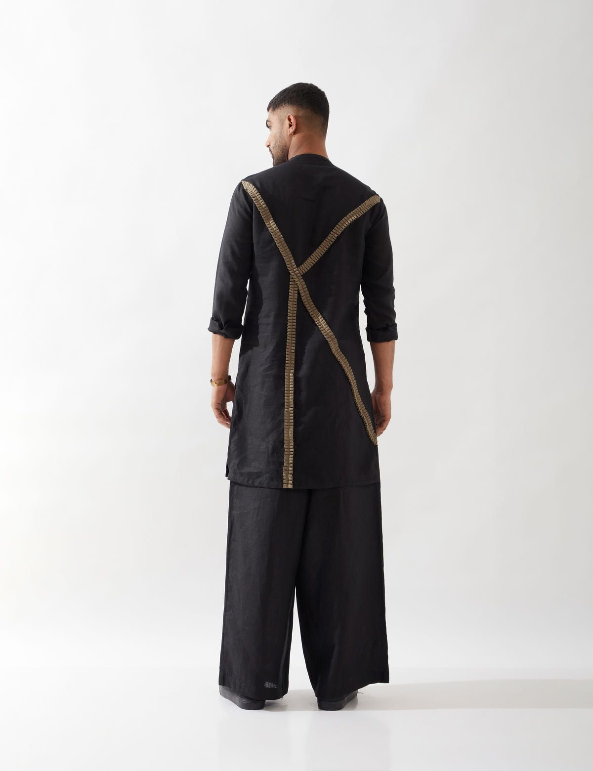 WALTER KURTA SET - BLACK - image 2
