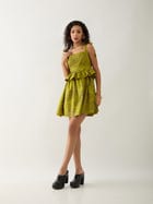 MAUD DRESS - LEAF view 6