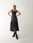 MAPLE DRESS - BLACK view 1