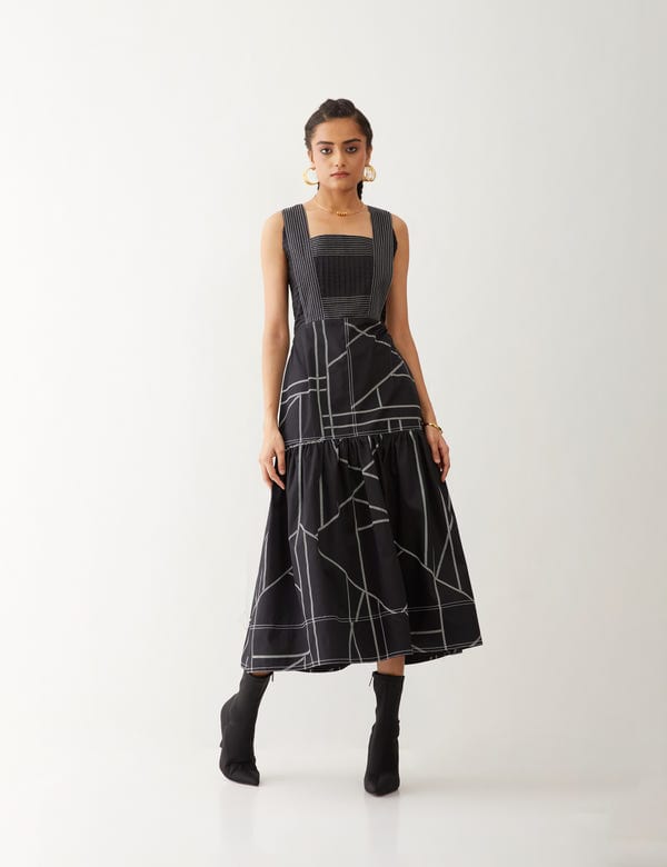 SON OF A NOBLE - SNOB — MAPLE DRESS - BLACK