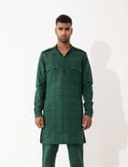 CARTER KURTA  -  GREEN view 2