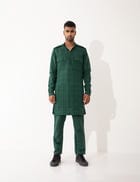 CARTER KURTA  -  GREEN view 4