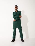 CARTER KURTA  -  GREEN view 7