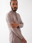 NOLAN KURTA SET - PURPLE view 6
