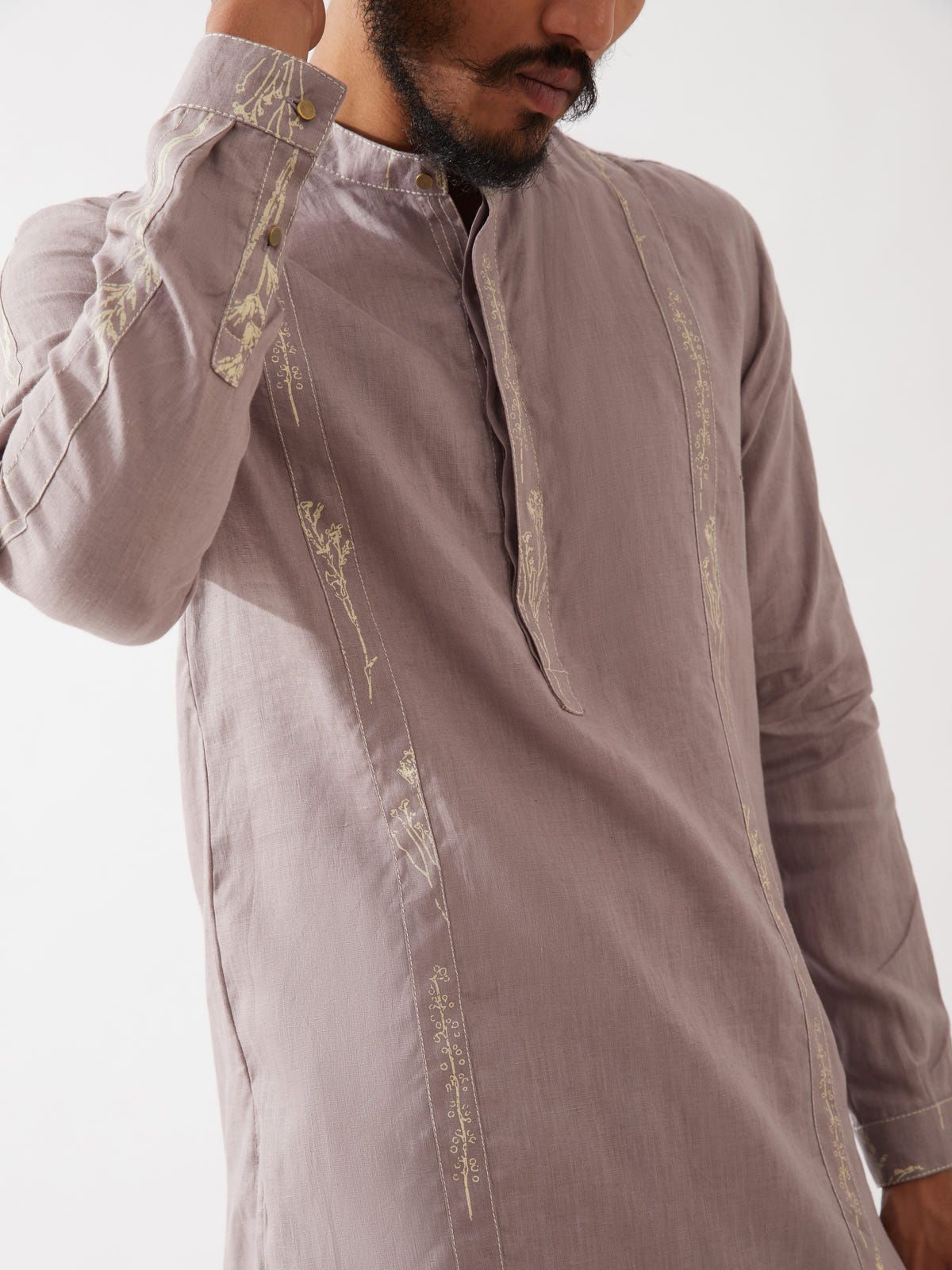 NOLAN KURTA SET - PURPLE - image 7