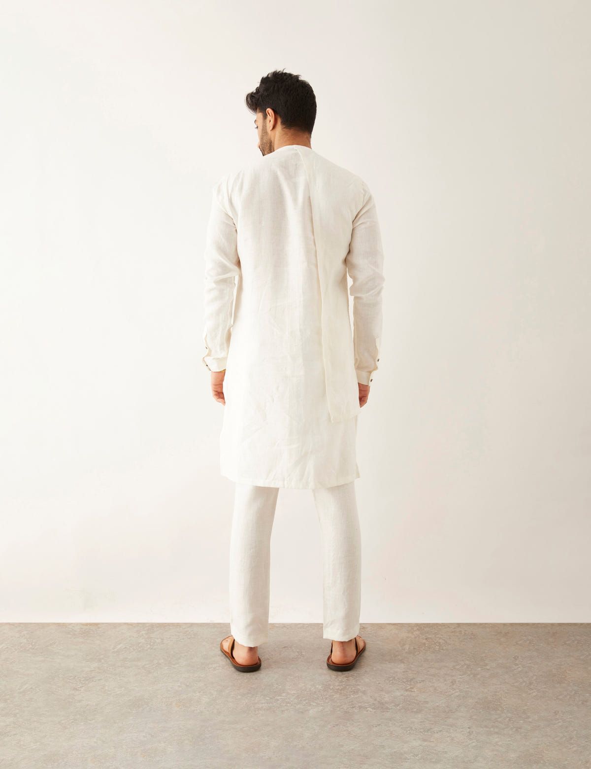 TABBY - KURTA - WHITE - image 4