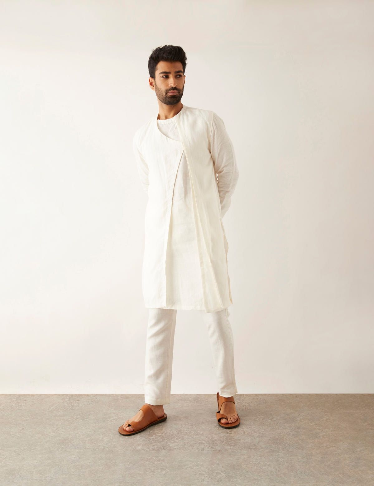 TABBY - KURTA - WHITE - image 5