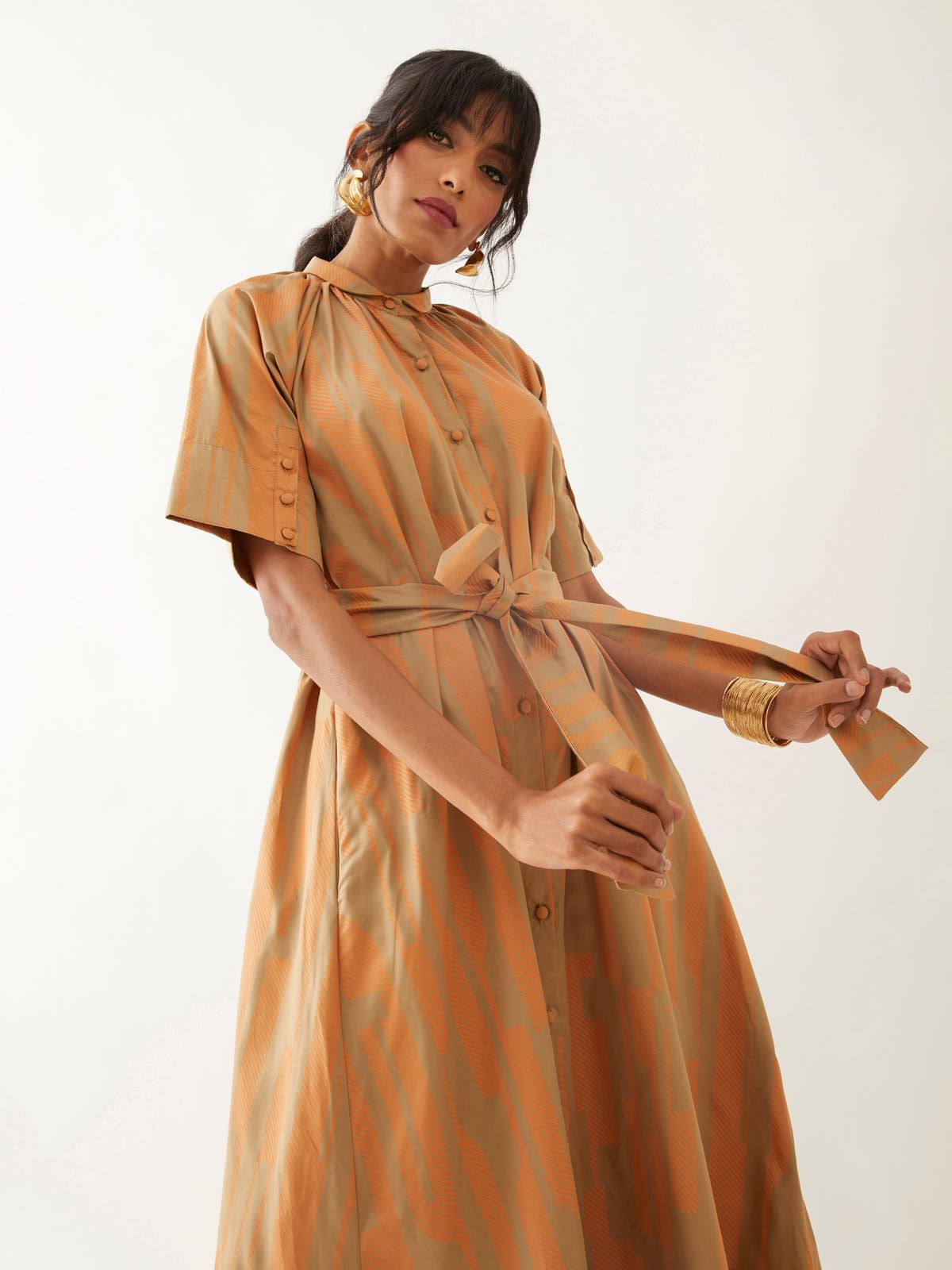 ASPEN DRESS - SAND - image 5