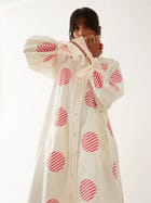 BOSTON DRESS - OFF WHITE view 4
