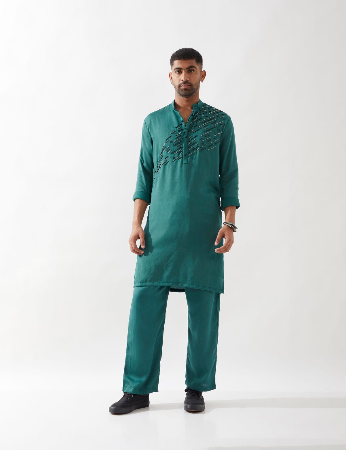 WYNN KURTA SET - EMERALD - image 3