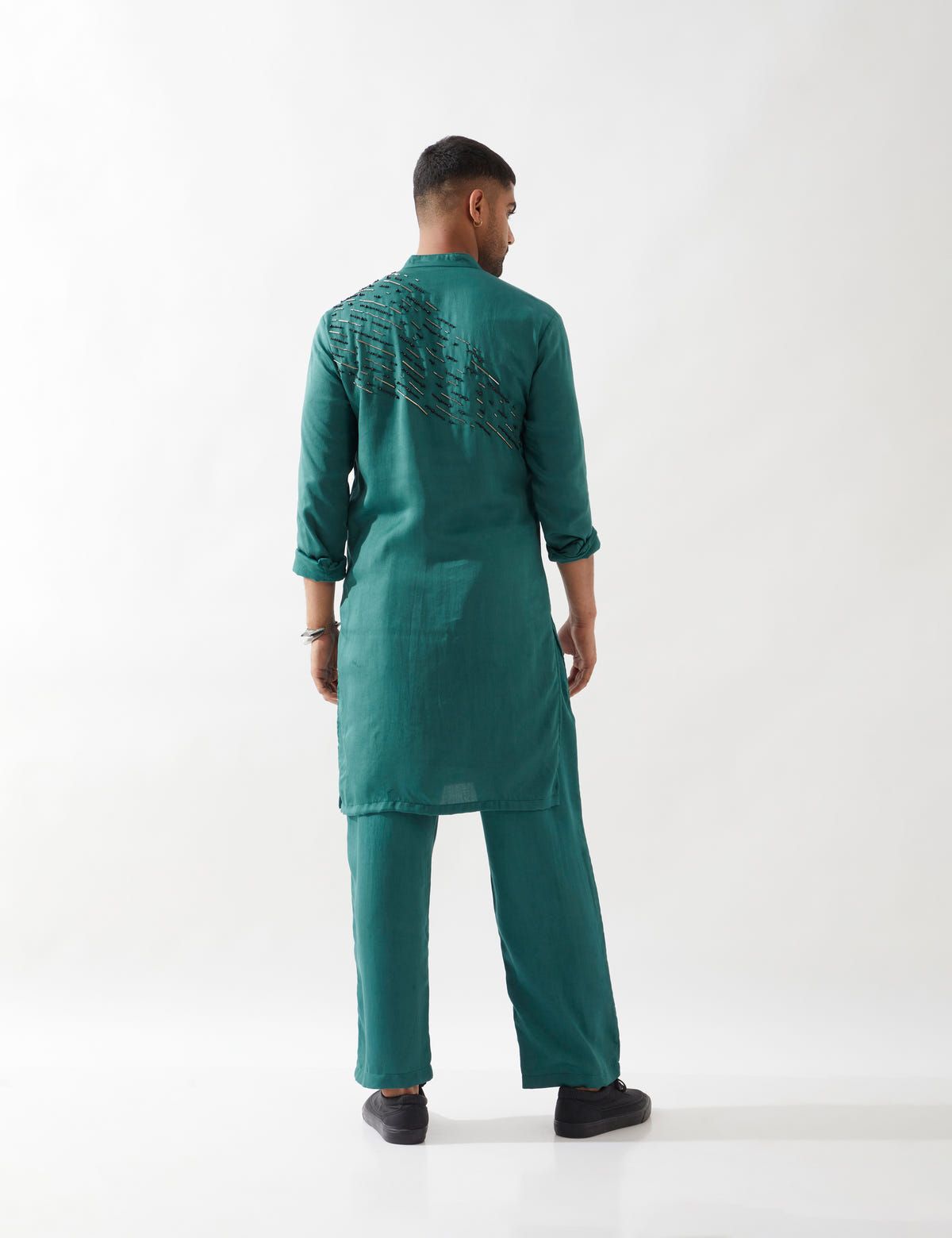 WYNN KURTA SET - EMERALD - image 4