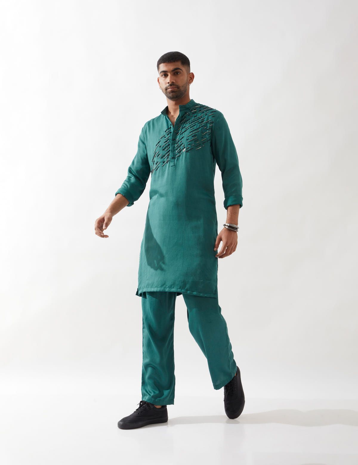 WYNN KURTA SET - EMERALD - image 5