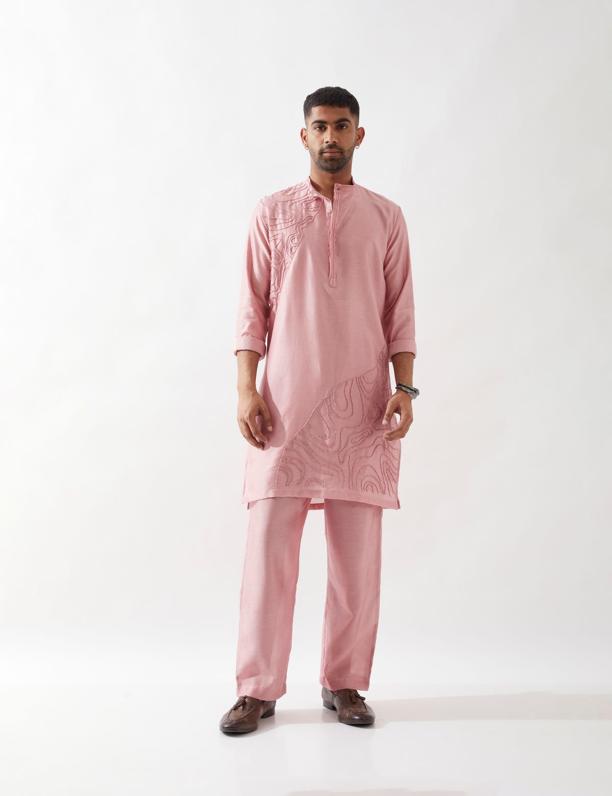 ABBY KURTA SET - PINK - image 1