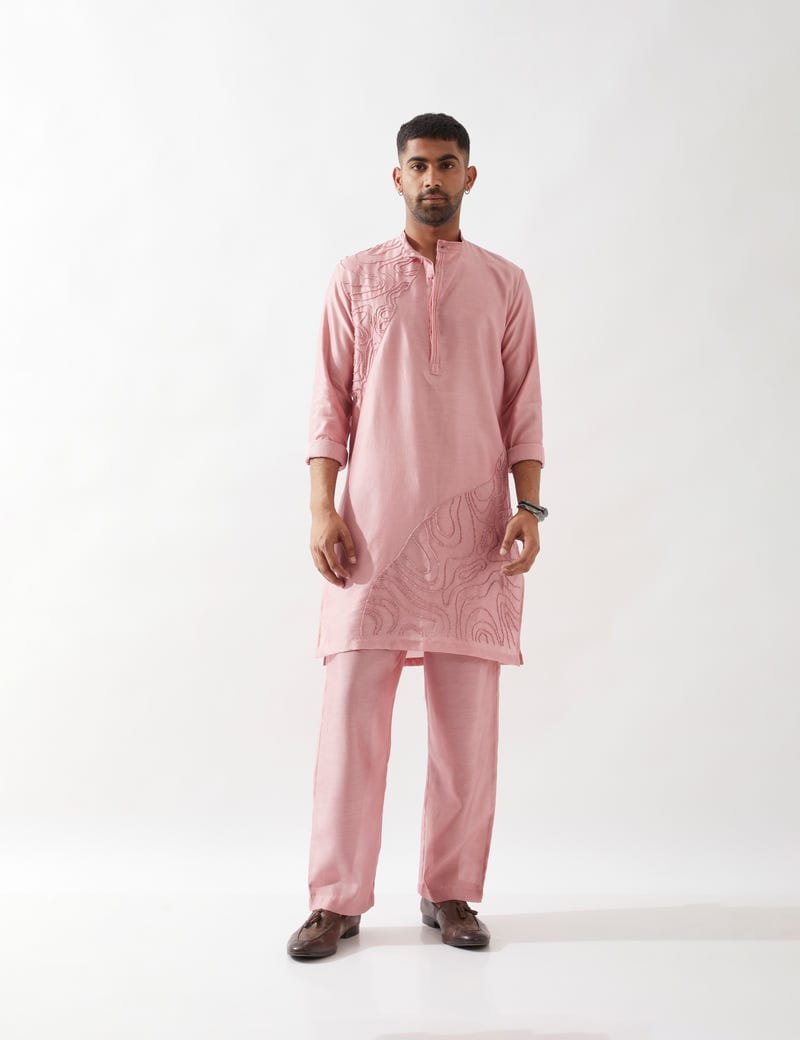 ABBY KURTA SET - PINK