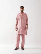 ABBY KURTA SET - PINK view 3