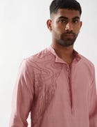 ABBY KURTA SET - PINK view 7