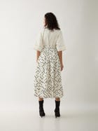 DELTA DRESS - OFF WHITE view 3