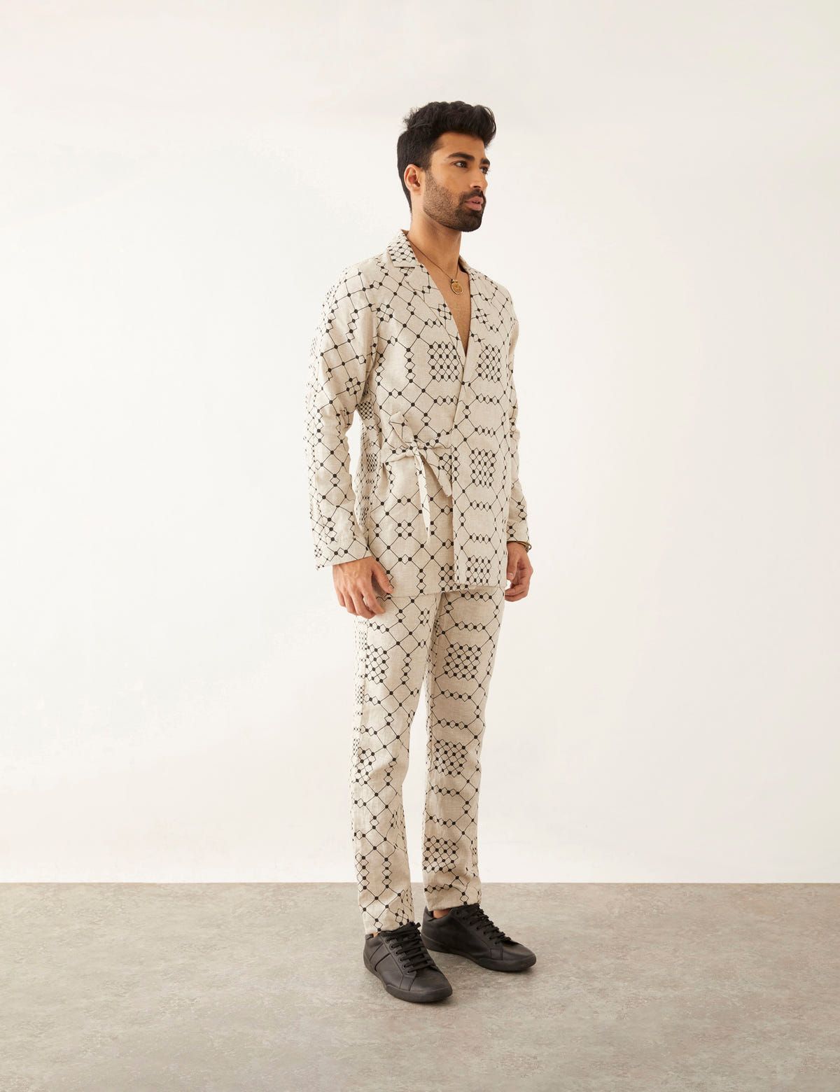 ARFA BALANCE TWIN LOOK SHACKET - IVORY - image 2
