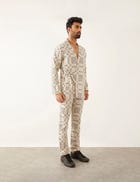 ARFA BALANCE TWIN LOOK SHACKET - IVORY view 2