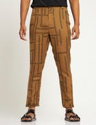 TOCO - TROUSER - MAZE - GOLDEN BROWN view 1
