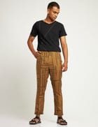 TOCO - TROUSER - MAZE - GOLDEN BROWN view 4