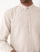 ALISTER KURTA SET  - IVORY view 1