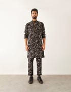SOUK - SLANT - KURTA - BLACK view 2
