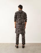 SOUK - SLANT - KURTA - BLACK view 4