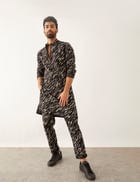 SOUK - SLANT - KURTA - BLACK view 5