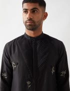NASH KURTA SET - BLACK view 9