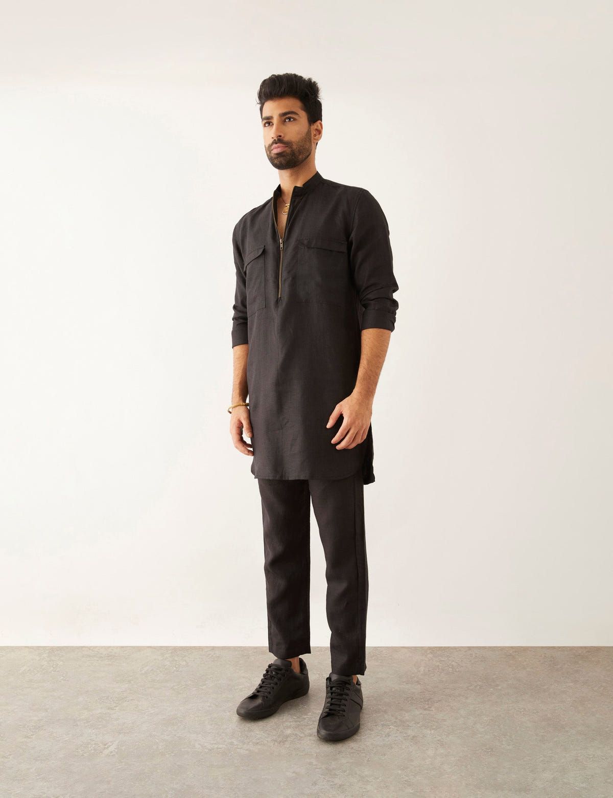 RUKIN KURTA - BLACK - image 2