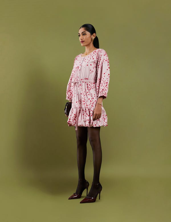 SON OF A NOBLE - SNOB — MONA DRESS  - ROSE