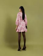 MONA DRESS  - ROSE view 3