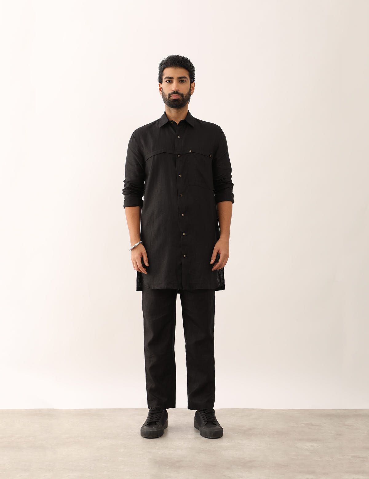 ABEER SHIRT SET - BLACK - image 2