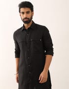 ABEER SHIRT SET - BLACK view 5