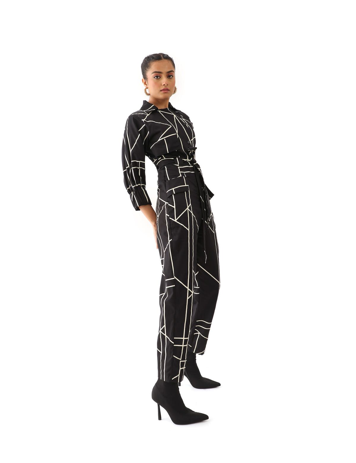 MURA JUMPSUIT - BLACK - image 3