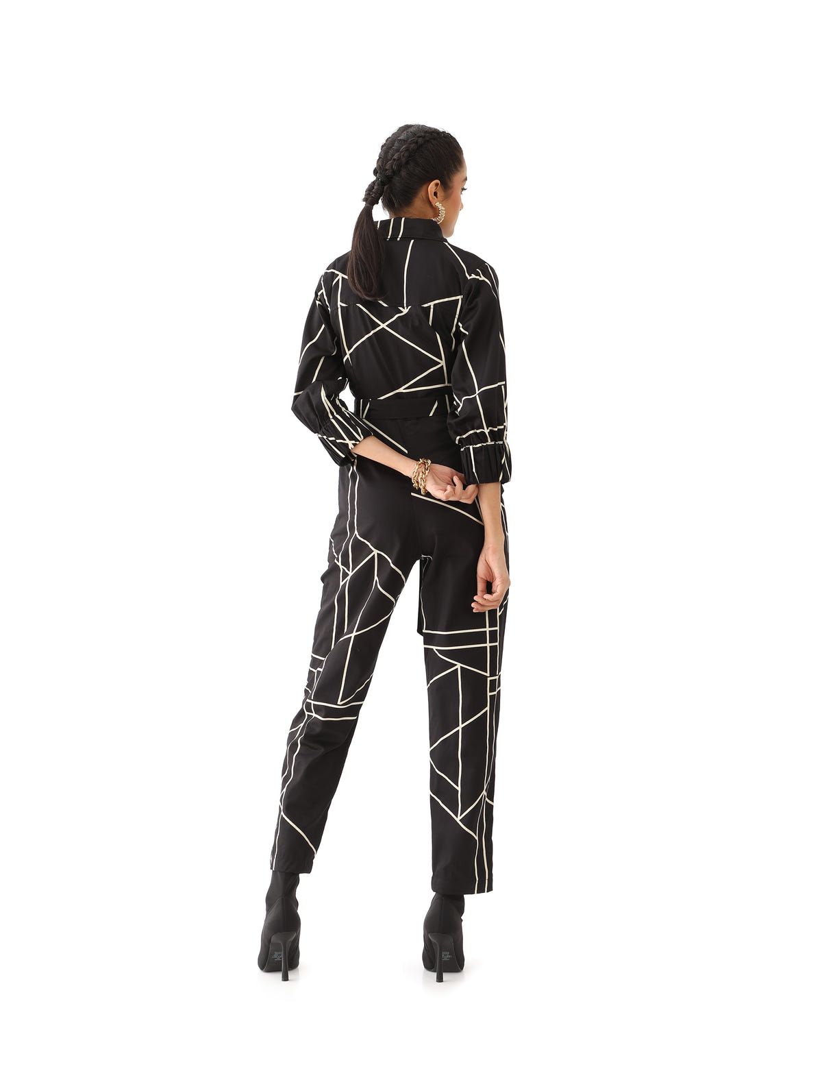 MURA JUMPSUIT - BLACK - image 4