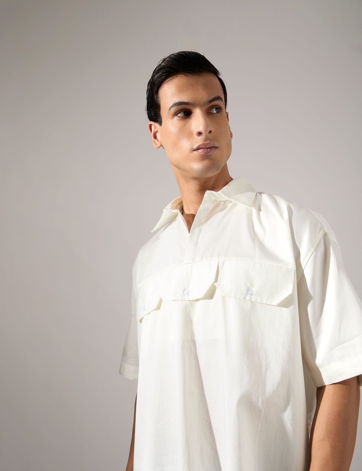 Micah Shirt - Off White - image 3