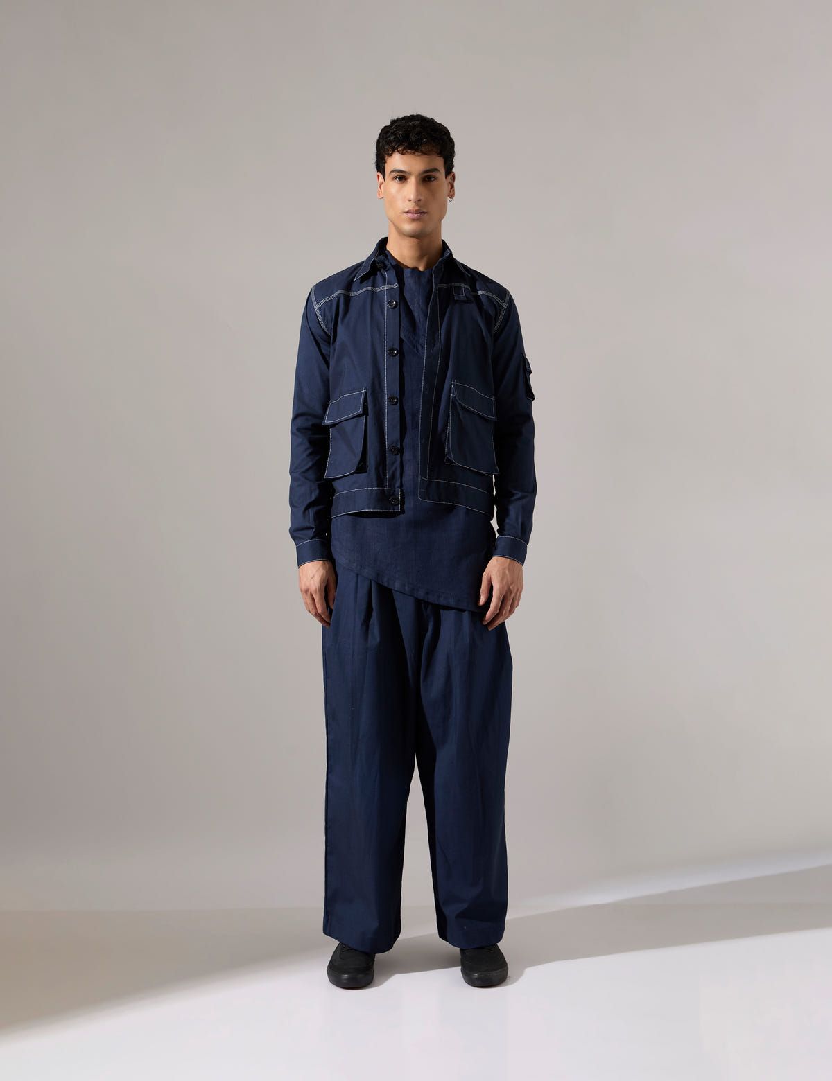 Anther Look - Navy - image 2