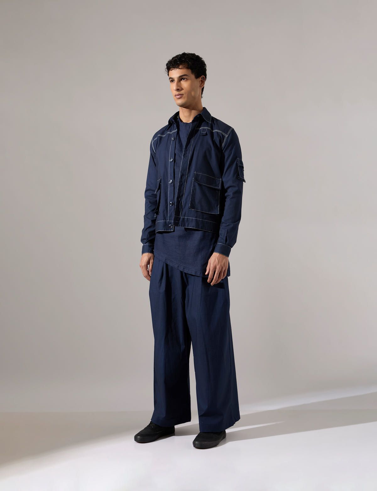 Anther Look - Navy - image 3