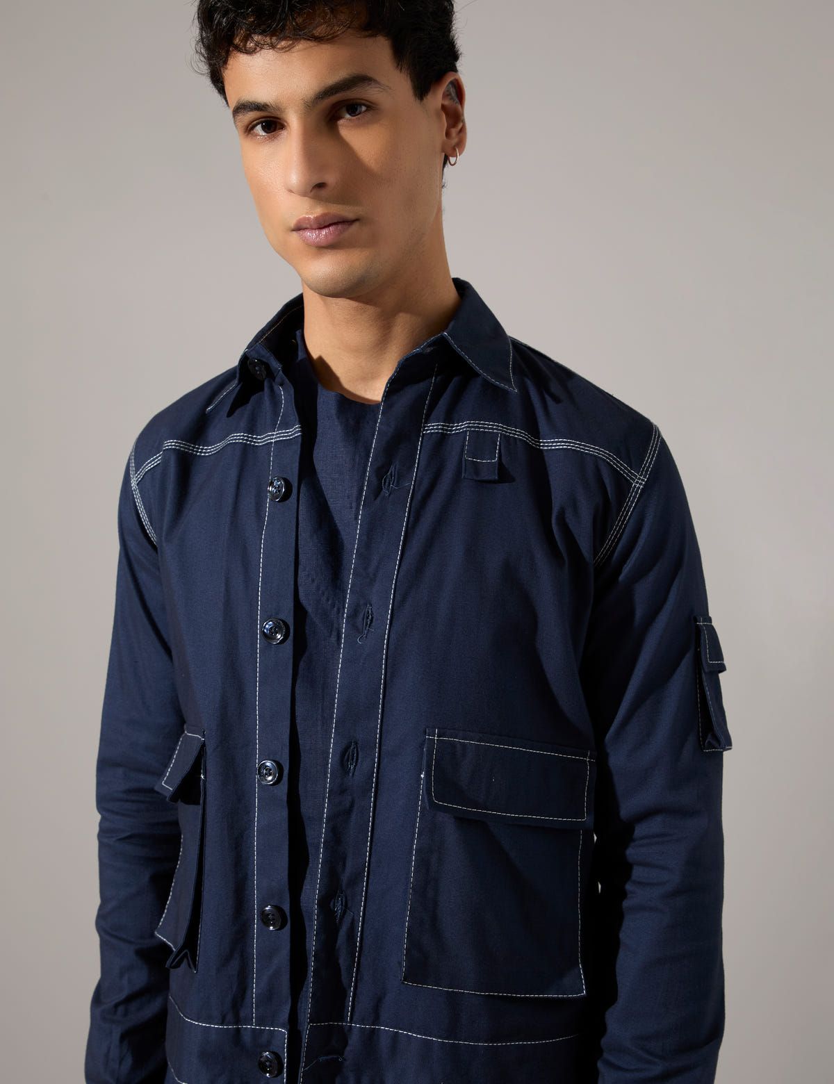 Anther Look - Navy - image 5