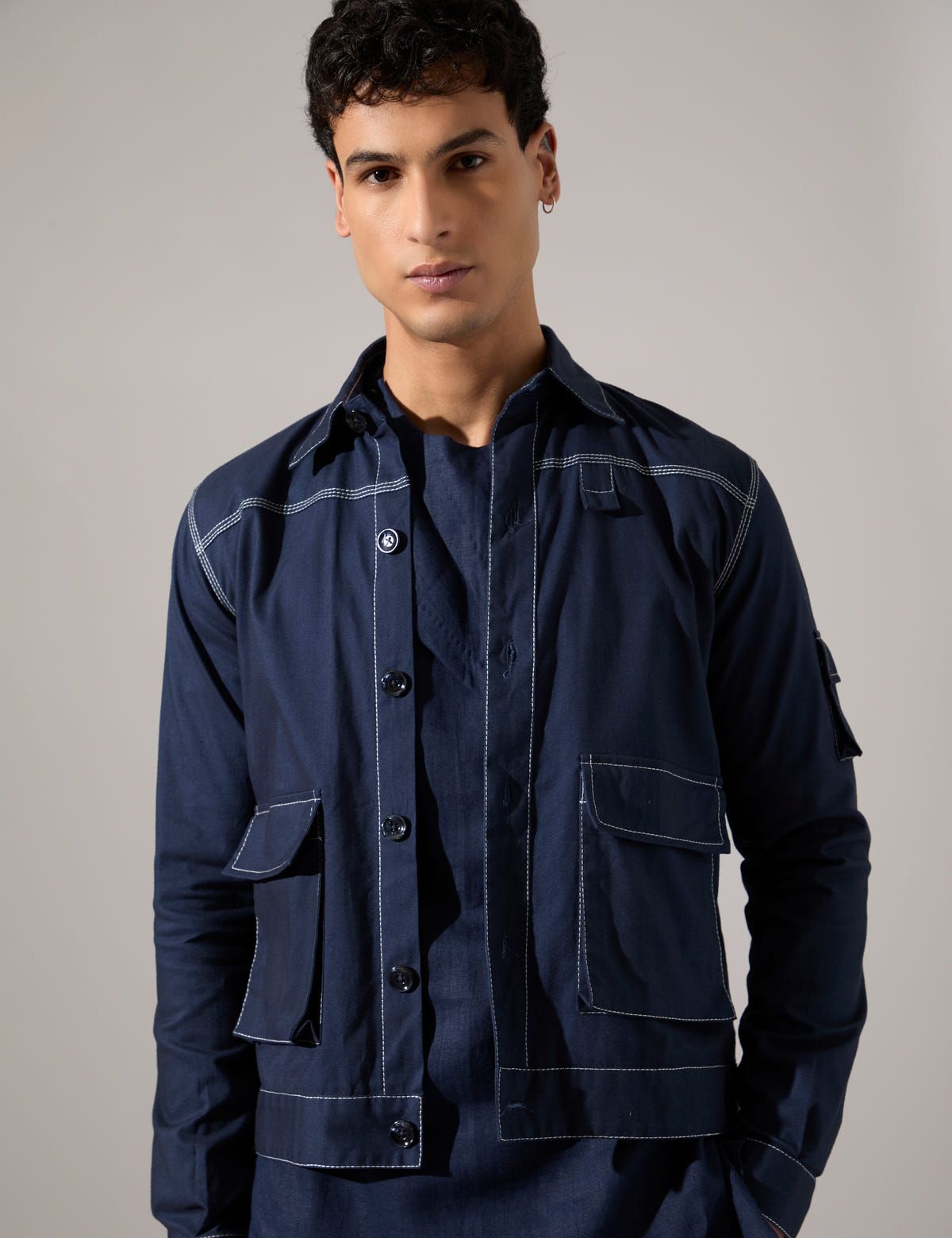 Anther Look - Navy - image 7
