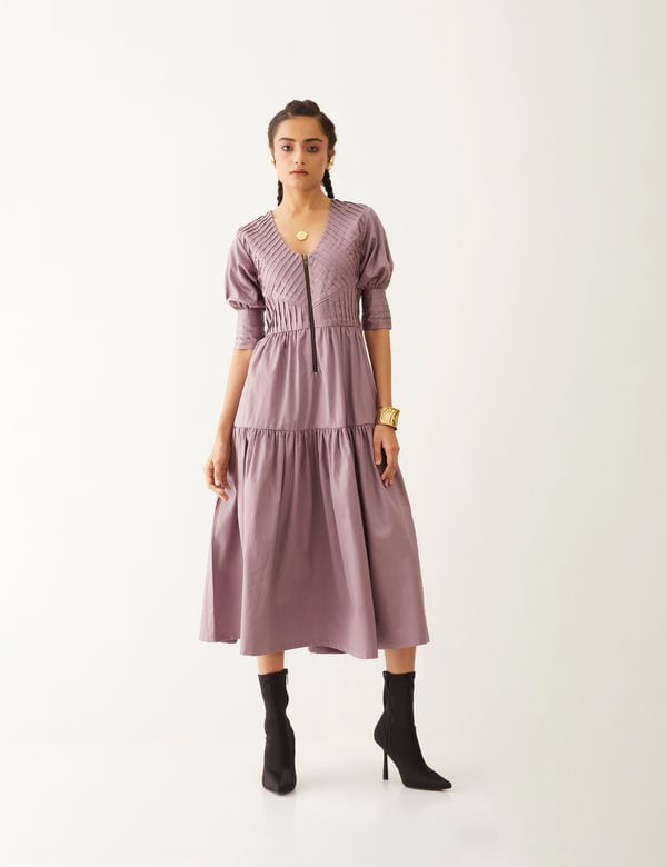 SON OF A NOBLE - SNOB — ROBIE DRESS - ORCHID