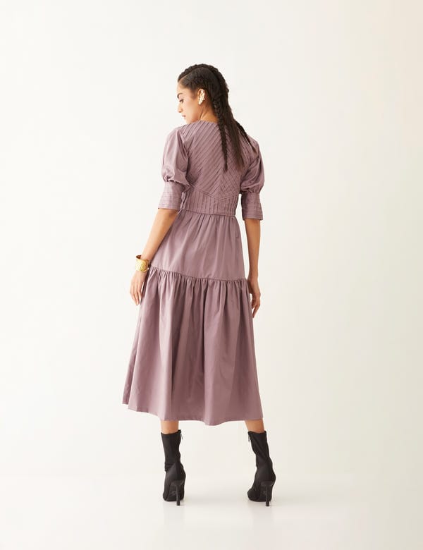 SON OF A NOBLE - SNOB — ROBIE DRESS - ORCHID