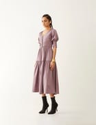 ROBIE DRESS - ORCHID view 3