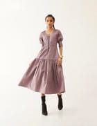 ROBIE DRESS - ORCHID view 4