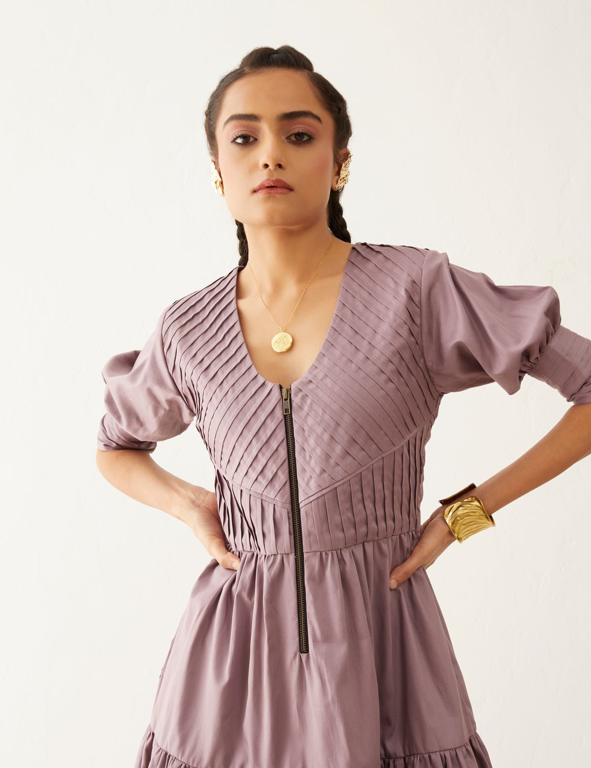 ROBIE DRESS - ORCHID - image 5