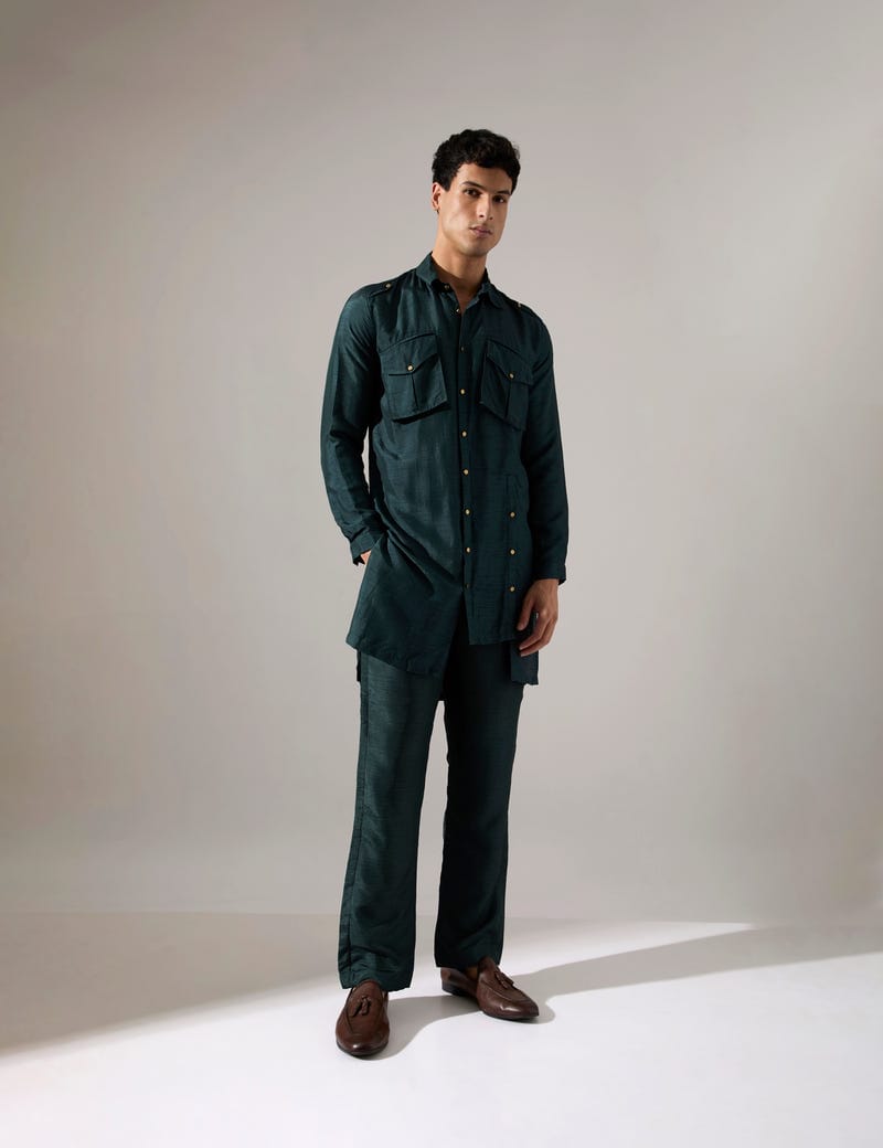 Ansel Kurta Set - Forest
