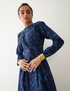 LARA DRESS - NAVY view 5
